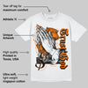 Dunk Low Magma Orange DopeSkill T-Shirt Trust God Graphic