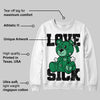 Green Collection DopeSkill Sweatshirt Love Sick Graphic
