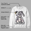 Cement Grey 2s DopeSkill Sweatshirt Hurt Bear Graphic