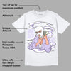 AJ 11 Low Pure Violet DopeSkill T-Shirt Money Is The Motive Graphic