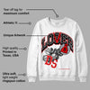 Red Cement 4S DopeSkill Sweatshirt Loser Lover Graphic