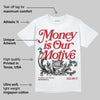 Ferrari 14s DopeSkill T-Shirt Money Is Our Motive Typo Graphic