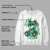 Lucky Green 3s DopeSkill Sweatshirt Smile Through The Pain Graphic