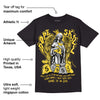 Black Tour Yellow AJ 4 Thunder DopeSkill T-Shirt Angels Graphic