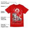 Red Collection DopeSkill Red T-shirt Show Me The Money Graphic