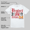 Ferrari 14s DopeSkill T-Shirt Protect Me From Evil Graphic