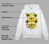 Vivid Sulfur 4s DopeSkill Hoodie Sweatshirt New Double Bear Graphic