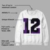 Field Purple 12s DopeSkill Sweatshirt No.12 Graphic