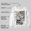 Reverse Metallic 5s DopeSkill Sweatshirt Side Hustle Graphic