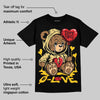 Quai 54 x Tour Yellow Black 1s DopeSkill T-Shirt Broken Bear Graphic