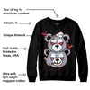 Bred Reimagined 4s DopeSkill Sweatshirt New Double Bear Graphic