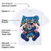 Royal Blue Collection DopeSkill T-Shirt At The Top Graphic