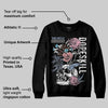 Harris Tweed x Denim Turquoise Dunk DopeSkill Sweatshirt Side Hustle Graphic