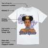 Indigo Haze 5s DopeSkill T-Shirt Black Queen Graphic