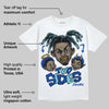 Royal Blue 'Two Sides' DopeSkill Graphic T-Shirt