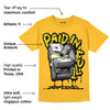 Taxi Yellow Black 8s DopeSkill Taxi T-shirt Paid In Full Graphic