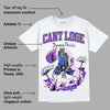 Dunk Purple Championship Court White DopeSkill T-Shirt Cant Lose Graphic