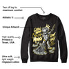 Yellow Snakeskin 11s DopeSkill Sweatshirt Gettin Bored With This Money Graphic