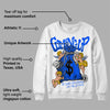 Royal Blue Collection DopeSkill Sweatshirt Money Bag Coming Up Graphic