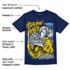 Midnight Navy 3s DopeSkill Navy T-shirt Stackin Mines Graphic