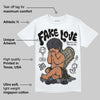 Black Cat 3s DopeSkill T-Shirt False Love Graphic