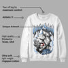 Powder Blue 9s DopeSkill Sweatshirt Money On My Mind Graphic