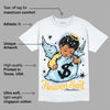 Blue Grey 13s DopeSkill T-Shirt Heaven Sent Graphic