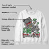 Cool Grey 9s DopeSkill Sweatshirt Born To Be Rich Graphic