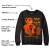 Brilliant Orange 12s DopeSkill Sweatshirt Love Kills Graphic