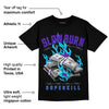 Aqua 6s DopeSkill T-Shirt Slow Burn Graphic