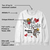 Cool Grey 9s DopeSkill Sweatshirt New Love Heals Graphic