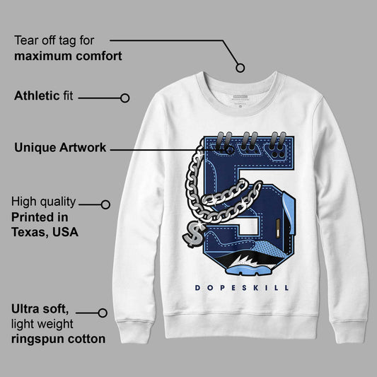 Georgetown 5s DopeSkill Sweatshirt No.5 Graphic