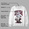 Burgundy 5s DopeSkill Sweatshirt Stay High Graphic