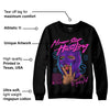 Court Purple 13s DopeSkill Sweatshirt Never Stop Hustling Graphic