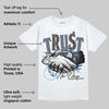 Diffused Blue 11s DopeSkill T-Shirt Trust No One Graphic