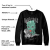 Green Glow 3s DopeSkill Sweatshirt Money Talks Graphic