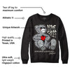 Black Cement 1s Low OG DopeSkill Sweatshirt Love Kills Graphic