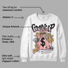 Red Stardust 3s DopeSkill Sweatshirt Money Bag Coming Up Graphic