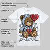 NB 2000 “Silver/Blue” DopeSkill T-Shirt Broken Bear Graphic