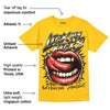 Yellow Collection DopeSkill Gold T-shirt Lick My Kicks Graphic