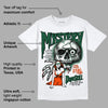 Dunk Low Team Dark Green Orange DopeSkill T-Shirt Mystery Ghostly Grasp Graphic