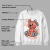 Crimson Bliss 5s DopeSkill Sweatshirt Smile Through The Pain Graphic