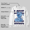 University Blue Collection DopeSkill Sweatshirt Love Sick Graphic