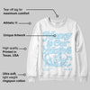 Knu Stack Vintage Satin Dream Blue DopeSkill Sweatshirt Money Is Our Motive Typo Graphic