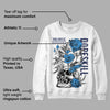 Midnight Navy 3s DopeSkill Sweatshirt Side Hustle Graphic