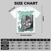 Green Glow 3s DopeSkill Oversize Print T-Shirt Pocket Change Graphic