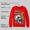 Red Collection DopeSkill Red Sweatshirt God Got Me Graphic