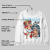 Knu Stack Vintage Satin Dream Blue DopeSkill Sweatshirt Looking For Love Graphic