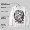Bred 11s DopeSkill Sweatshirt Money Longer Graphic