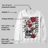 Olive 9s DopeSkill Sweatshirt Side Hustle Graphic